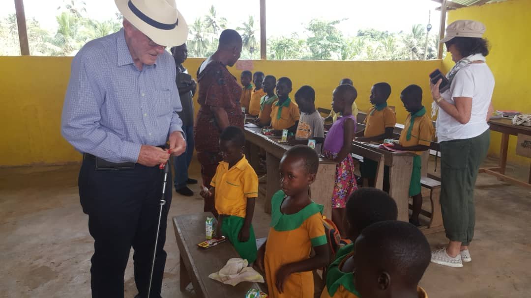 Home child empowerment Ghana, NGO education outreach.