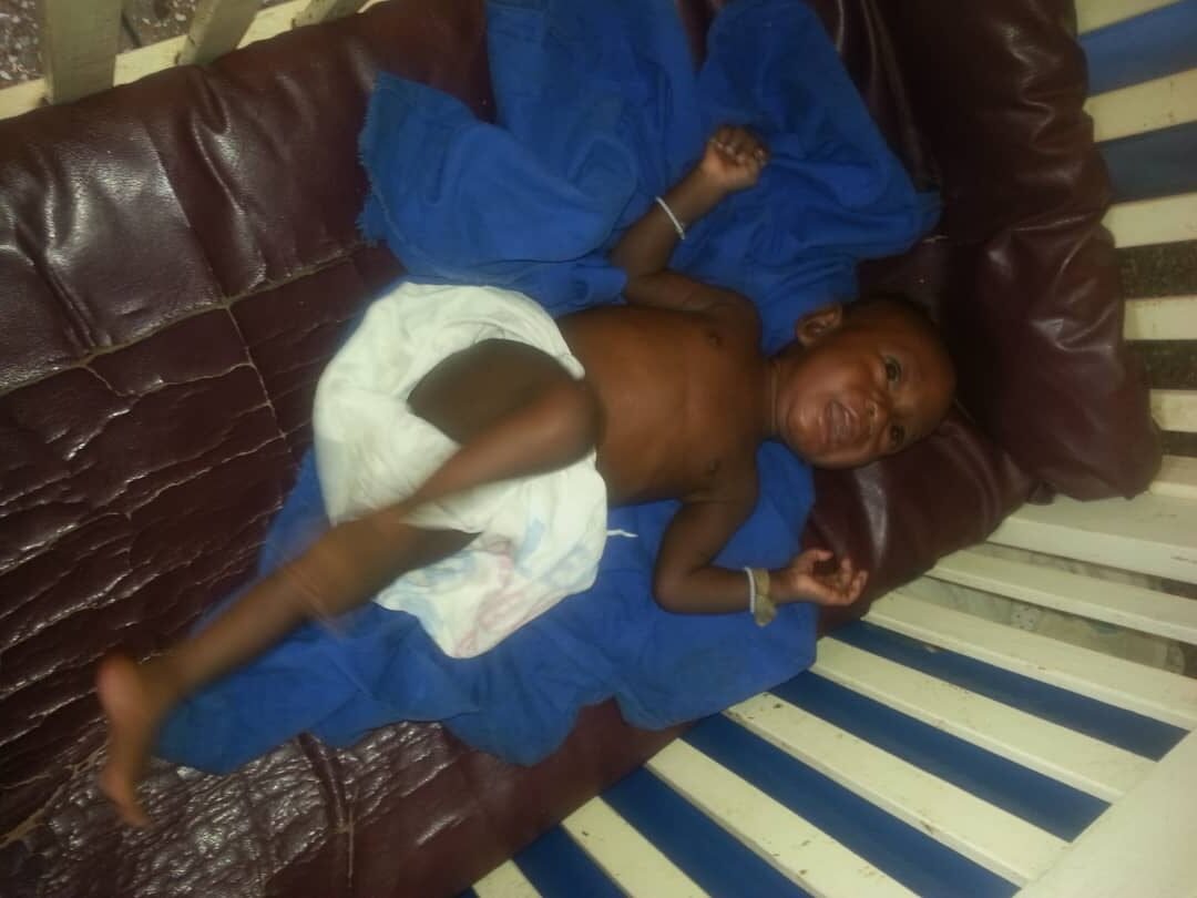 Home Sick Crying Child In a baby court