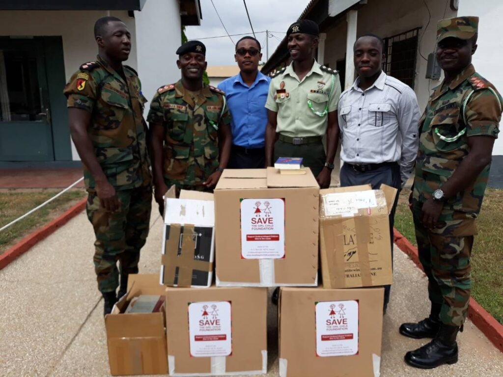 The Team sending gifts